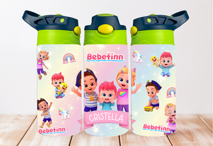 Bebefinn Kids 12oz Flip Top Tumbler