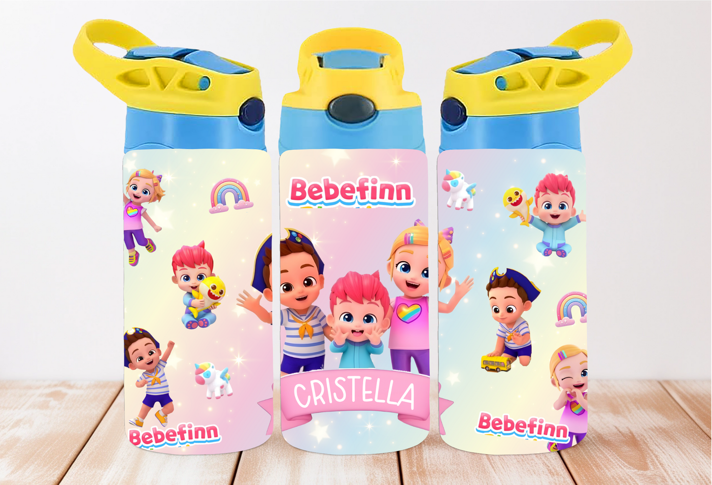 Bebefinn Kids 12oz Flip Top Tumbler