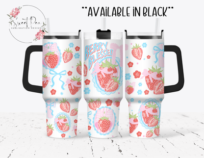 Berry Blessed 40oz Tumbler