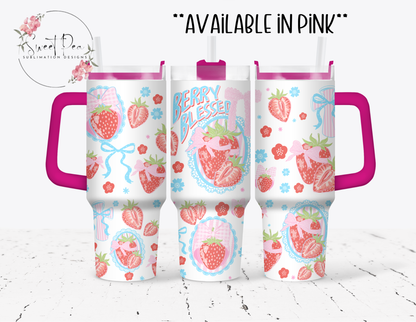 Berry Blessed 40oz Tumbler