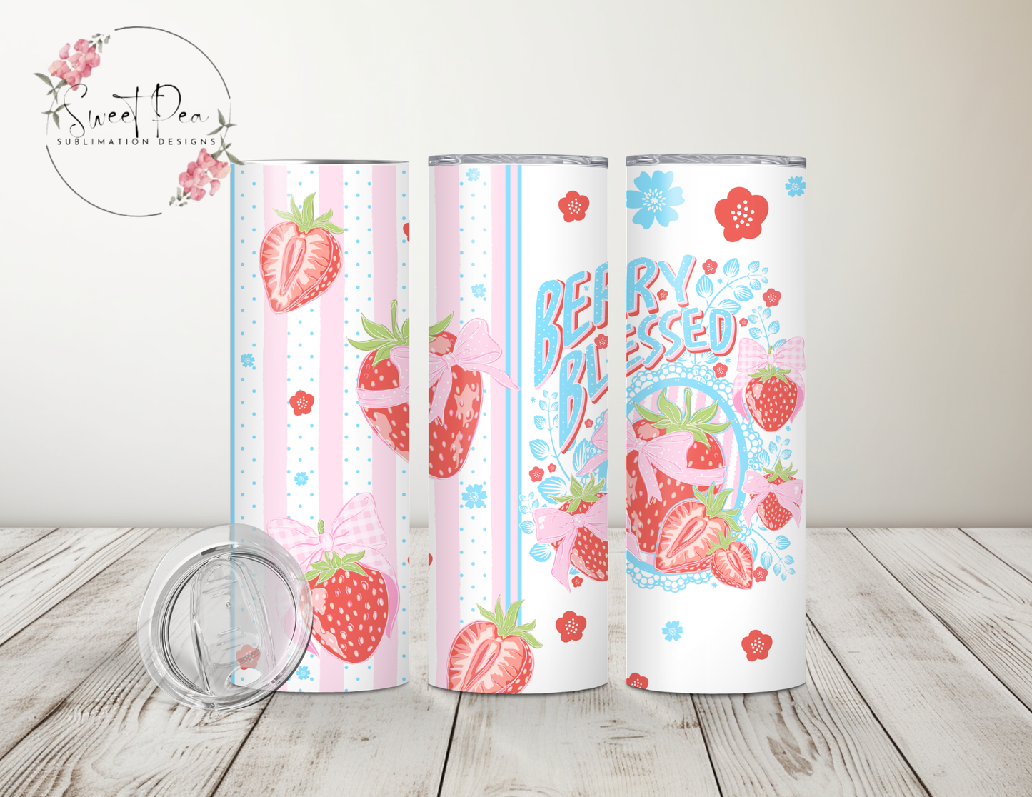 Berry Blessed 20oz Tumbler