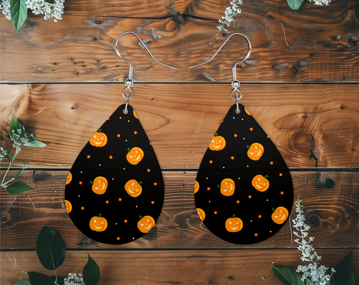 Pumpkin Earrings