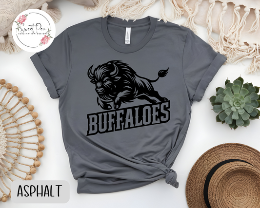 Buffalo Asphalt Grey T-Shirt