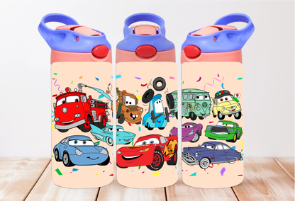 Cars Kids 12oz Flip Top Tumbler
