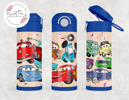 Cars 12oz Kids Flip Top Tumbler