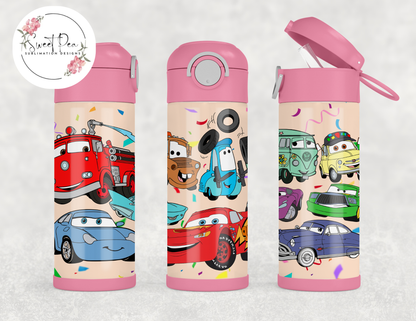 Cars 12oz Kids Flip Top Tumbler