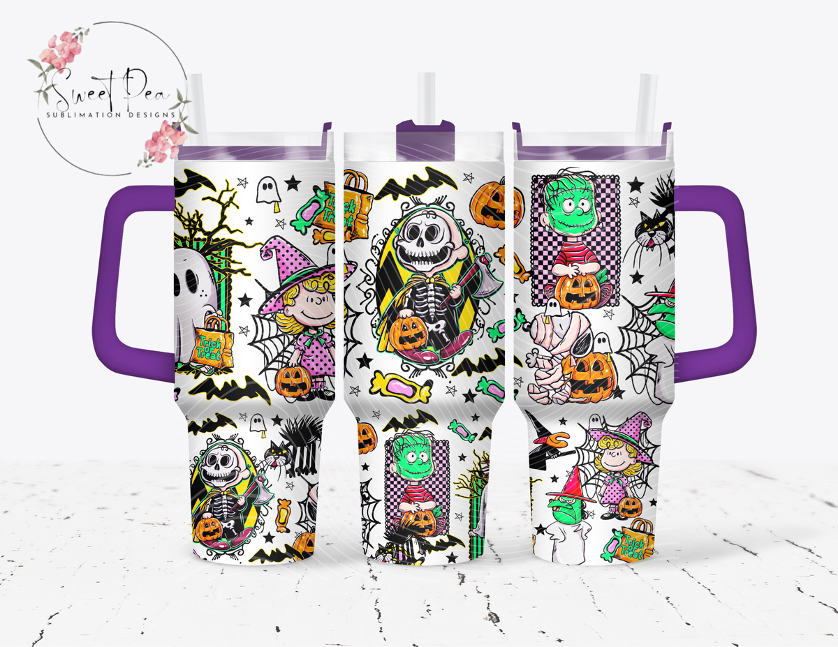 Charlie Br*wn Halloween 40oz Tumbler