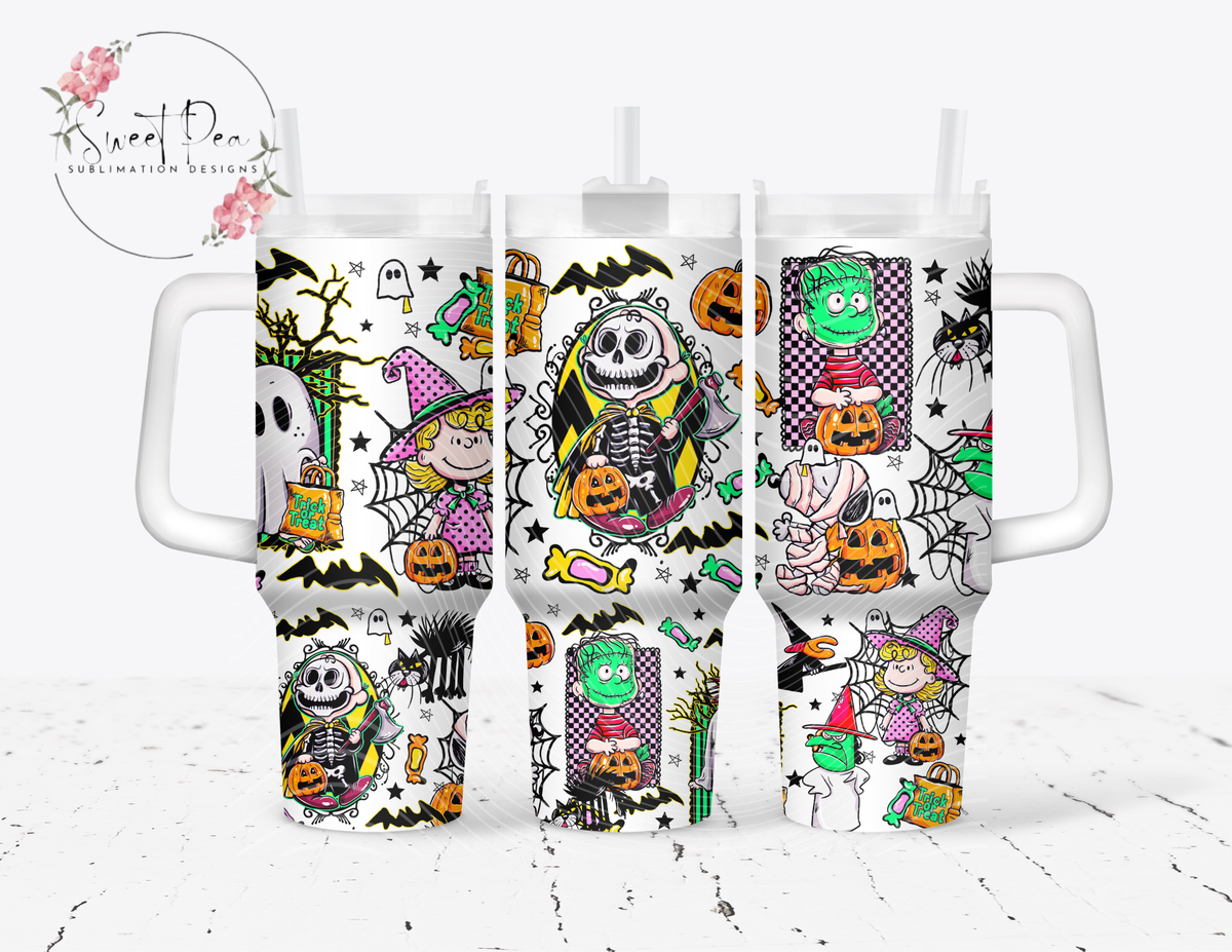 Charlie Br*wn Halloween 40oz Tumbler