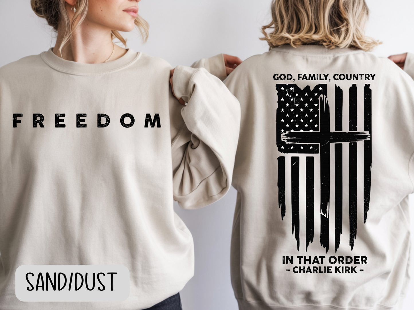 Charlie Kirk - God Family Country In That Order Shirt