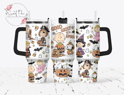 Charlie Br*wn Halloween 40oz Tumbler