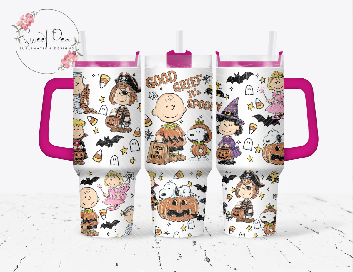 Charlie Br*wn Halloween 40oz Tumbler