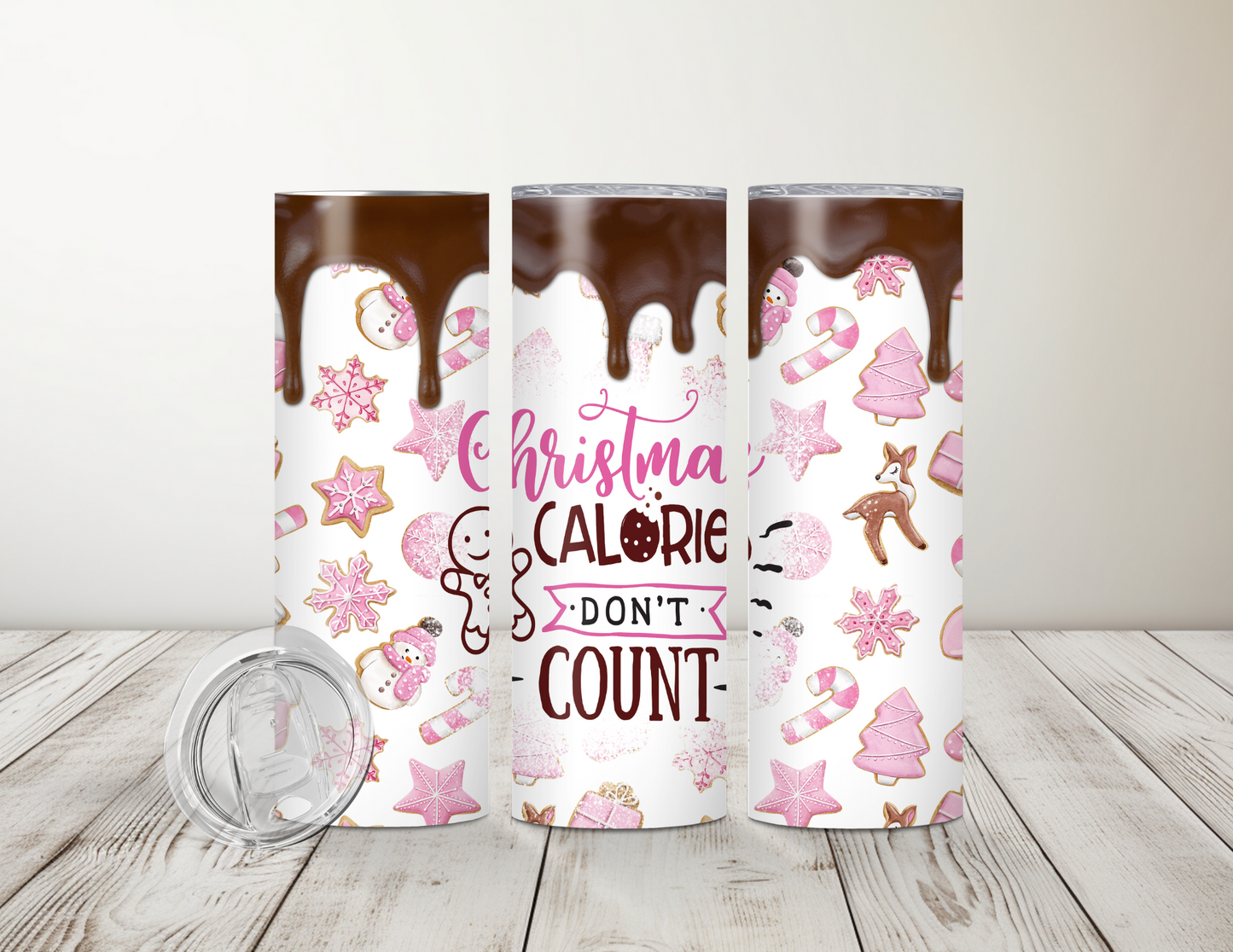 Christmas Calories Don't Count 20oz Tumbler