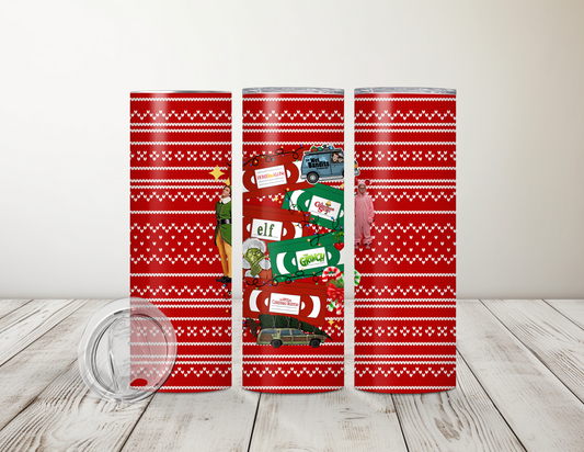 Christmas Movies 20 oz Tumbler