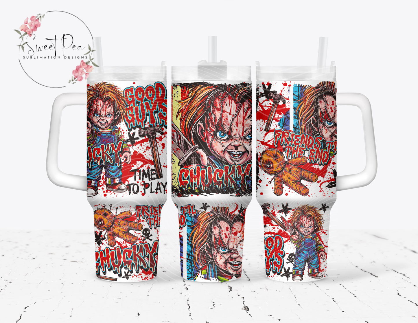 Chucky Good Guys 40oz Tumbler