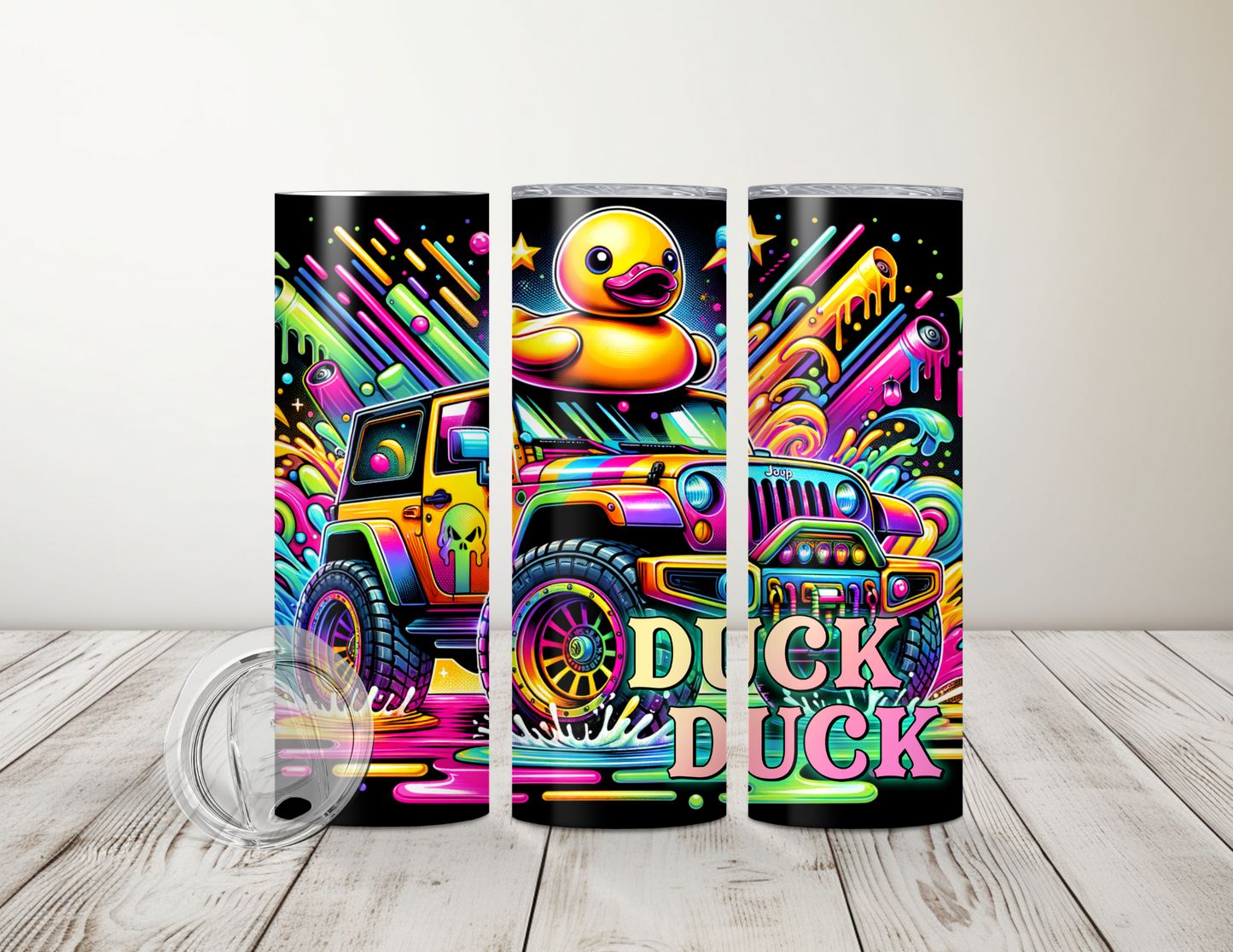 Duck Duck Jeep 20 oz Tumbler