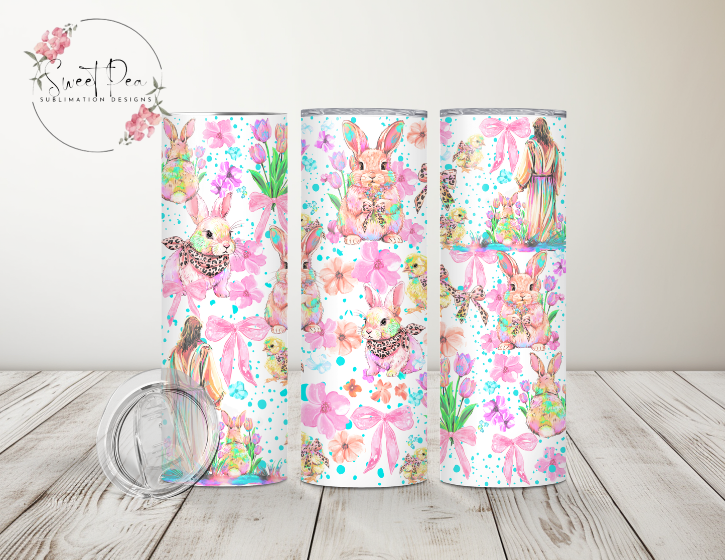 Jesus & Bunny 20oz Tumbler
