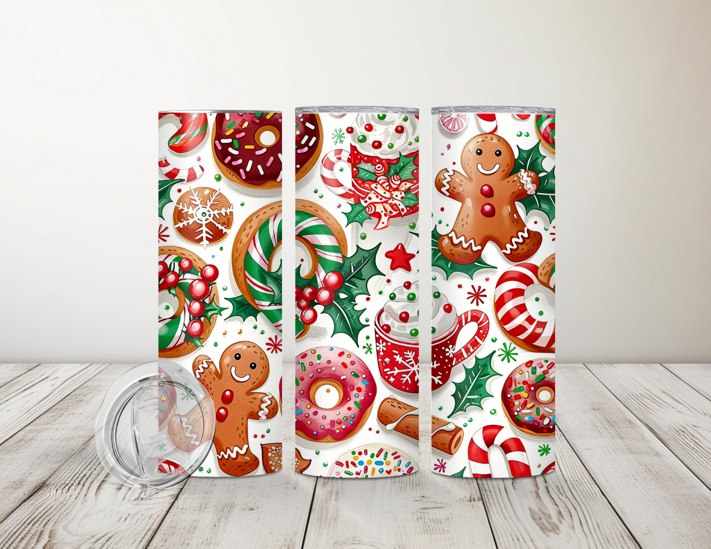 Gingerbread Man Desserts 20 oz Tumbler