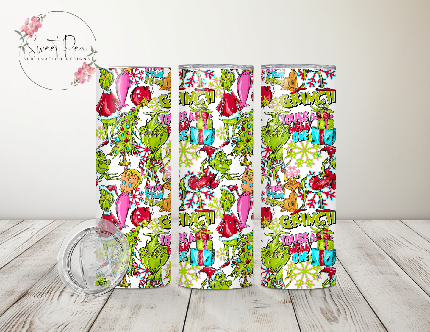 Stink Stank Grinch 20oz Tumbler