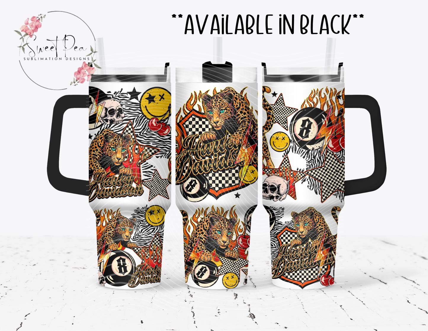 Harley Davidson 40oz Tumbler
