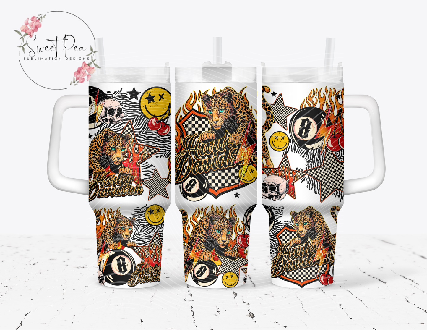 Harley Davidson 40oz Tumbler