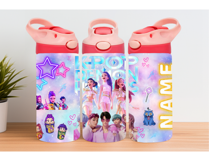 K-Pop Demon Hunters Kids Flip Top Tumbler
