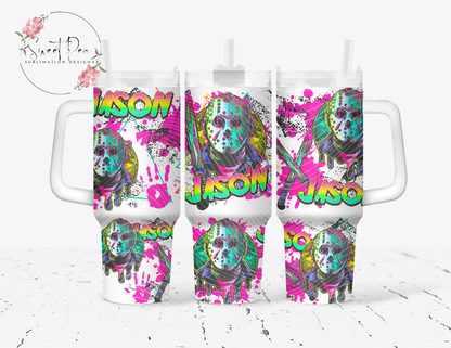 Jason Pink 40oz Tumbler