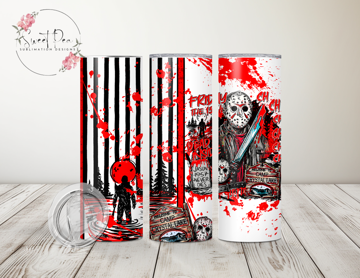 Jason Camp Crystal Lake 20oz Tumbler