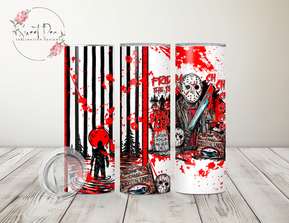 Jason Camp Crystal Lake 20oz Tumbler