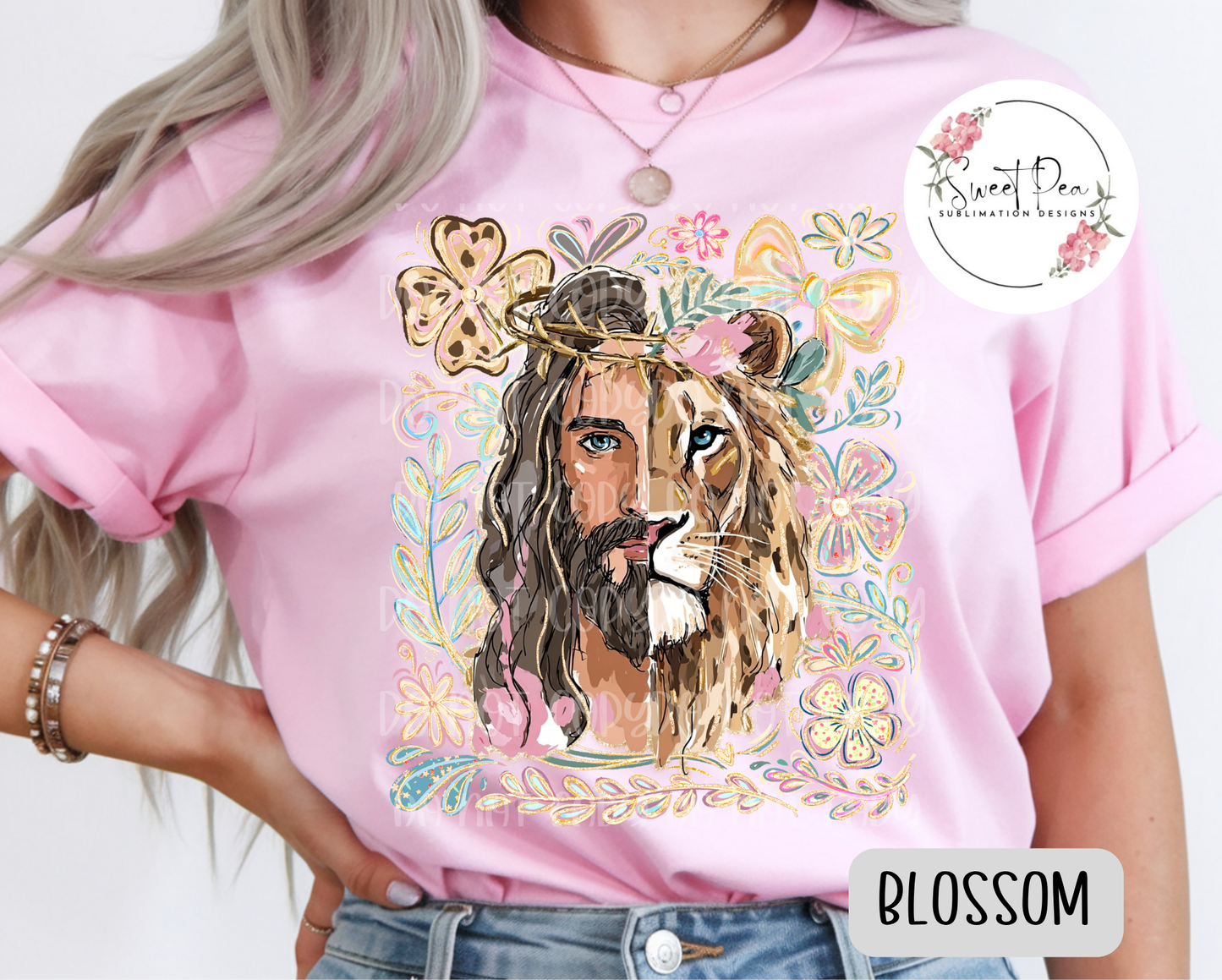 Lion of Judah, Jesus Christian Shirt - Comfort Colors