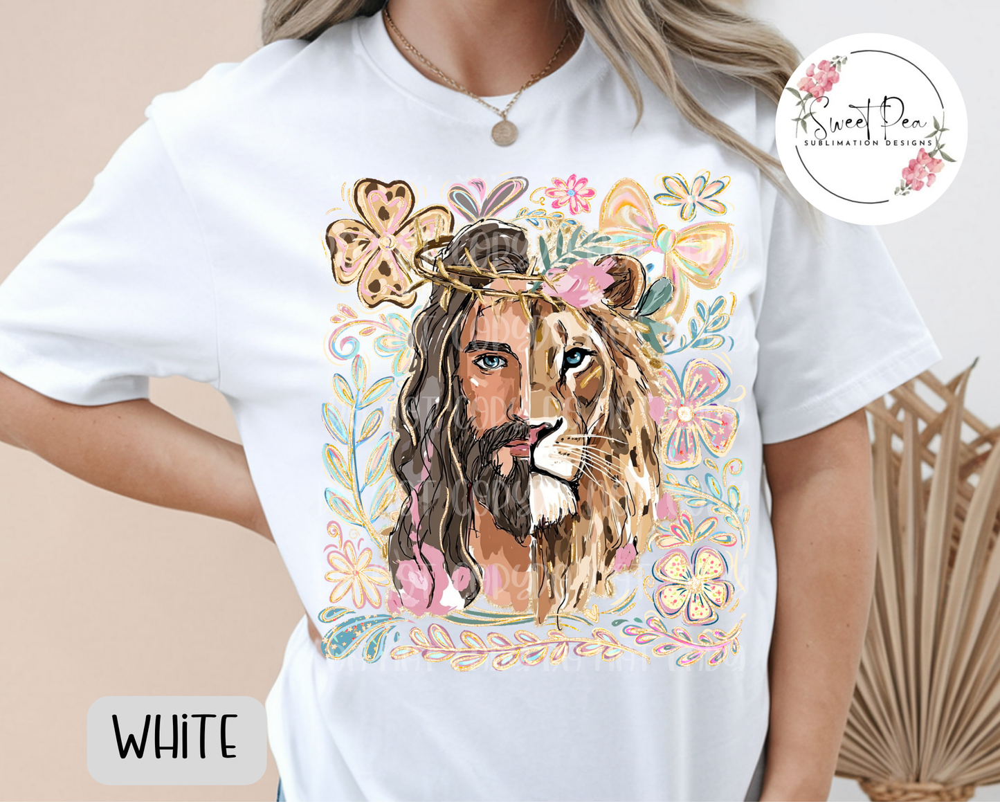 Lion of Judah, Jesus Christian Shirt - Comfort Colors