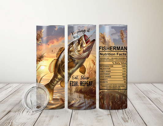 Keeping it Reel Fisherman 20 oz Tumbler