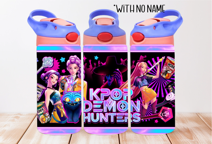 K-Pop Demon Hunters Huntrix/Saja Boys 12 oz Flip Top Tumbler