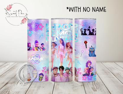 K-Pop Demon Hunters Huntrix Saja Boys 20oz Tumbler