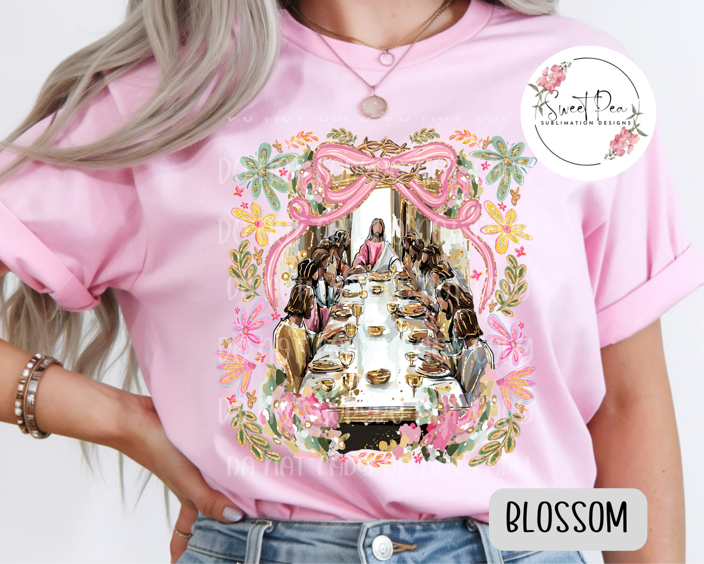 Last Supper, Jesus Christian Shirt - Comfort Colors