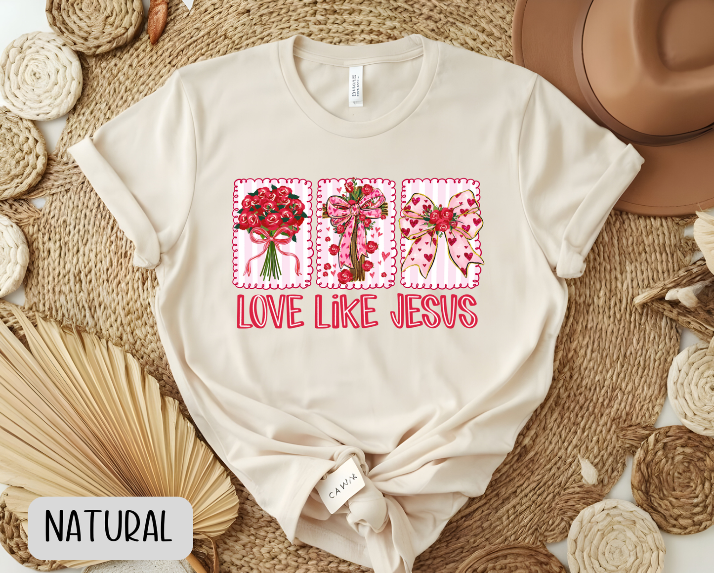 Love Like Jesus Valentines Shirt