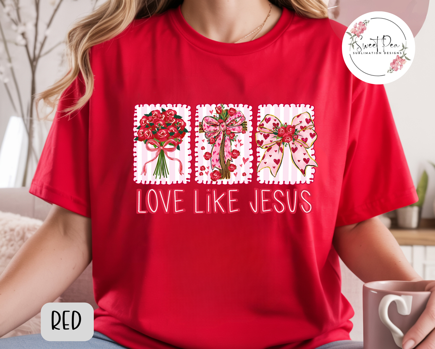 Love Like Jesus Valentines Shirt