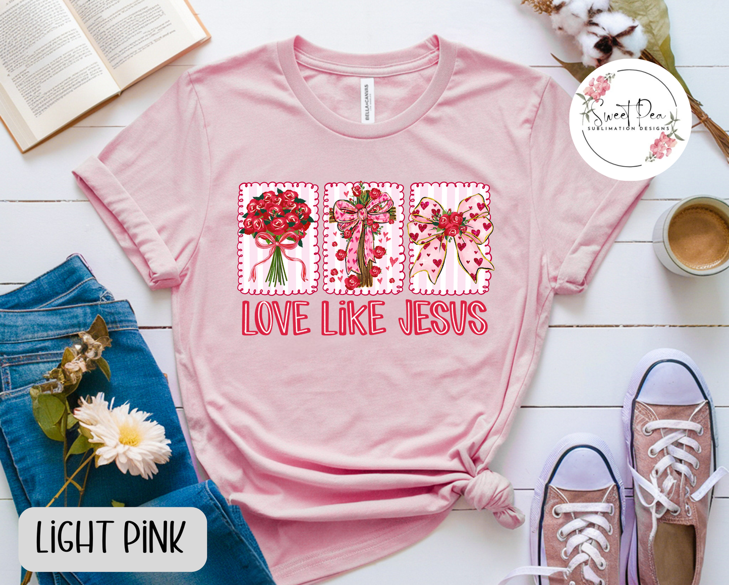 Love Like Jesus Valentines Shirt