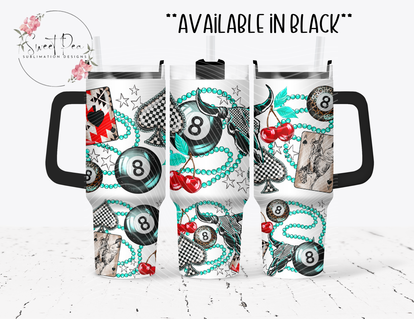 Lucky Girl 40oz Tumbler