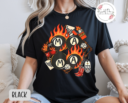 Mama Flames Graphic Shirt