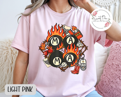 Mama Flames Graphic Shirt