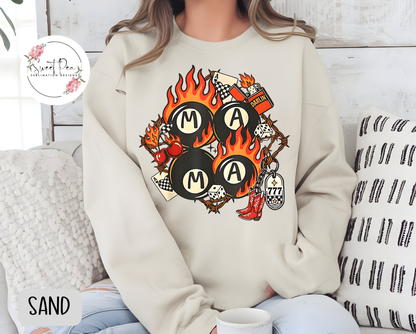 Mama Flames Graphic Shirt