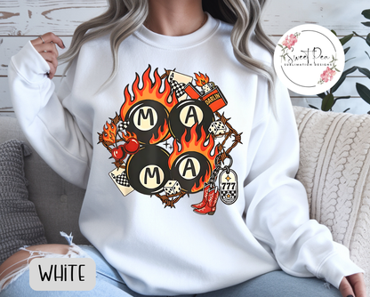 Mama Flames Graphic Shirt