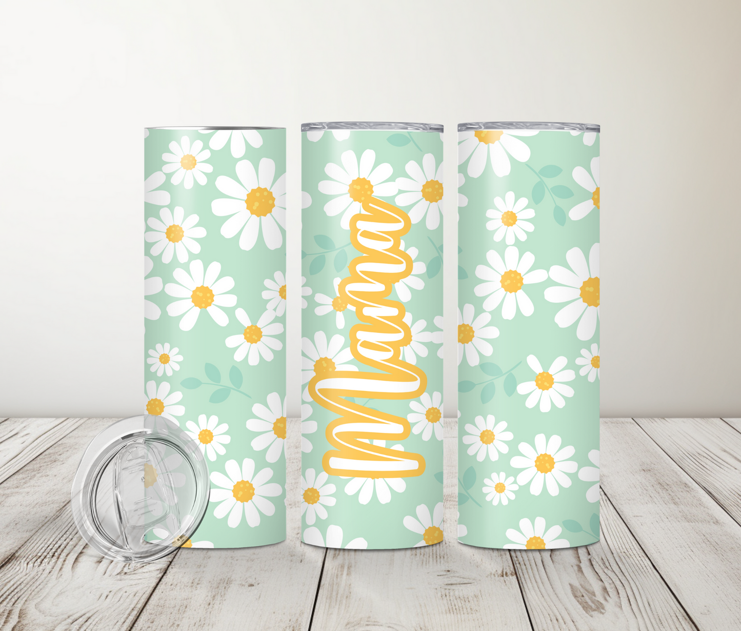 Personalized Daisy 20oz Tumbler