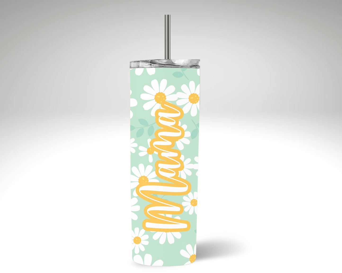 Mama & Mini Daisy Matching Tumbler Set