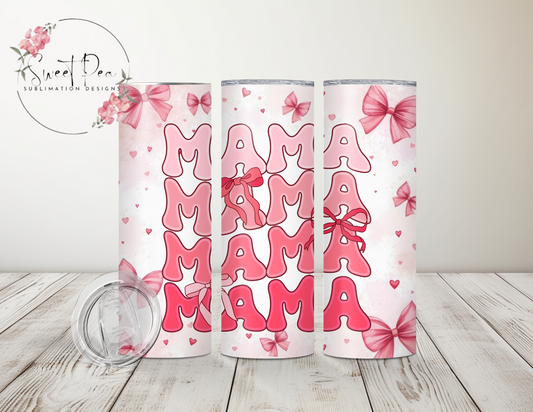 Mama Pink Coquette 20oz Tumbler