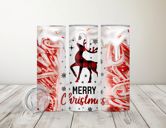 Merry Christmas 20 oz Tumbler