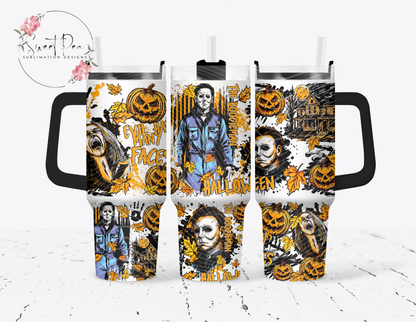 Michael Myers Halloween 40oz Tumbler