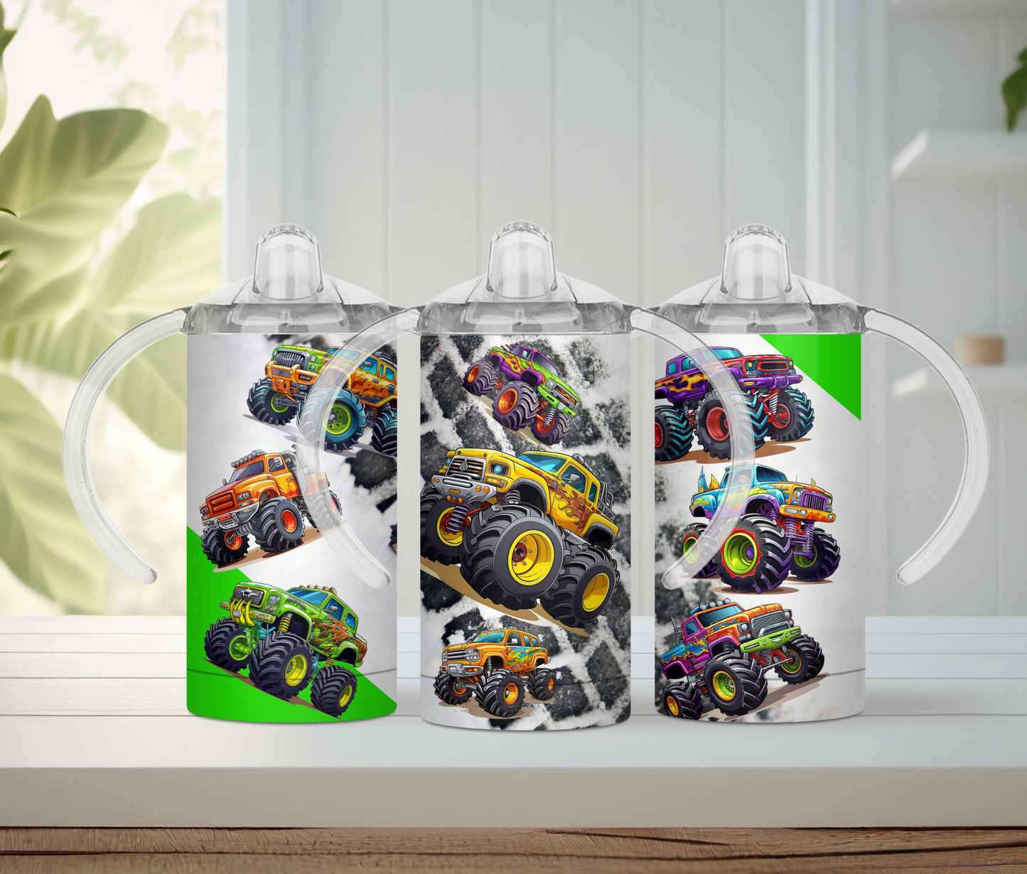 Monster Trucks Kids/Sippy Cup