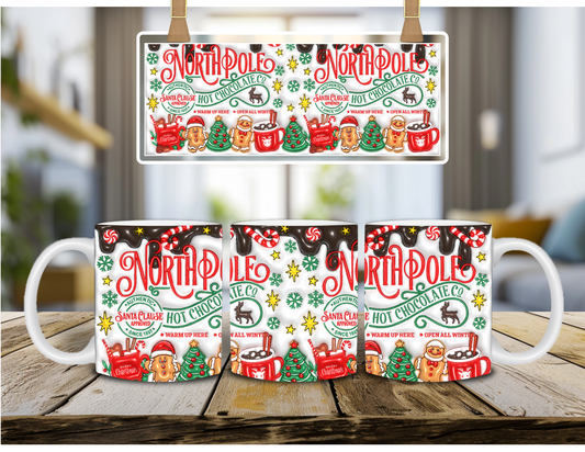 North Pole Hot Chocolate 04 Coffee Mug