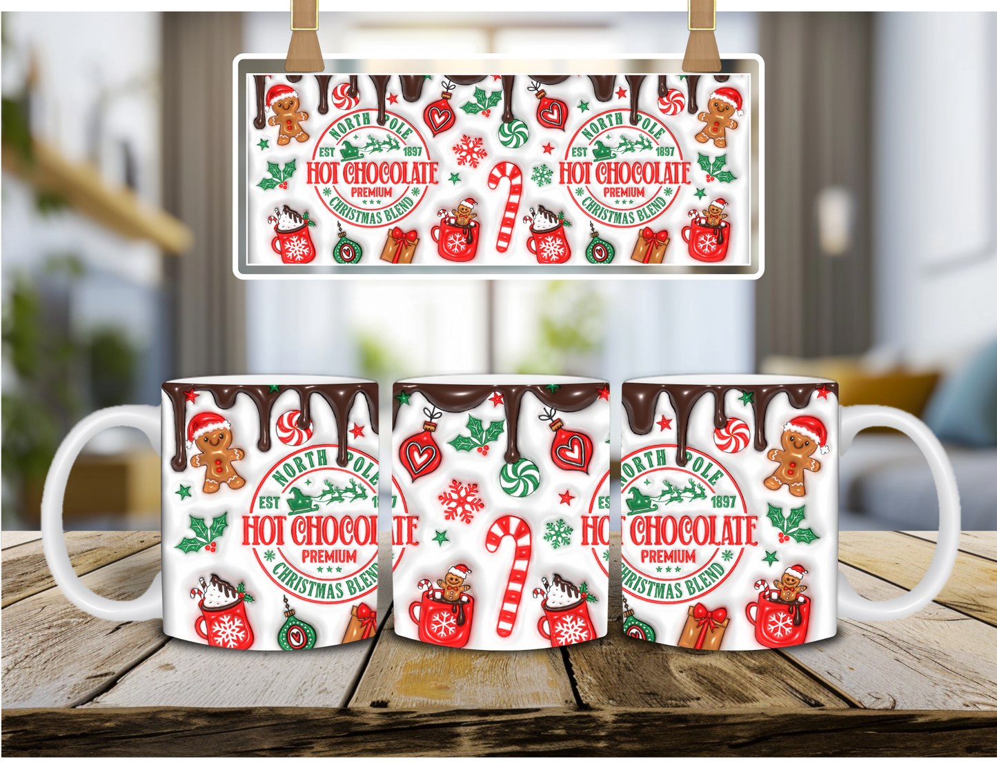 North Pole Hot Chocolate 02 Coffee Mug